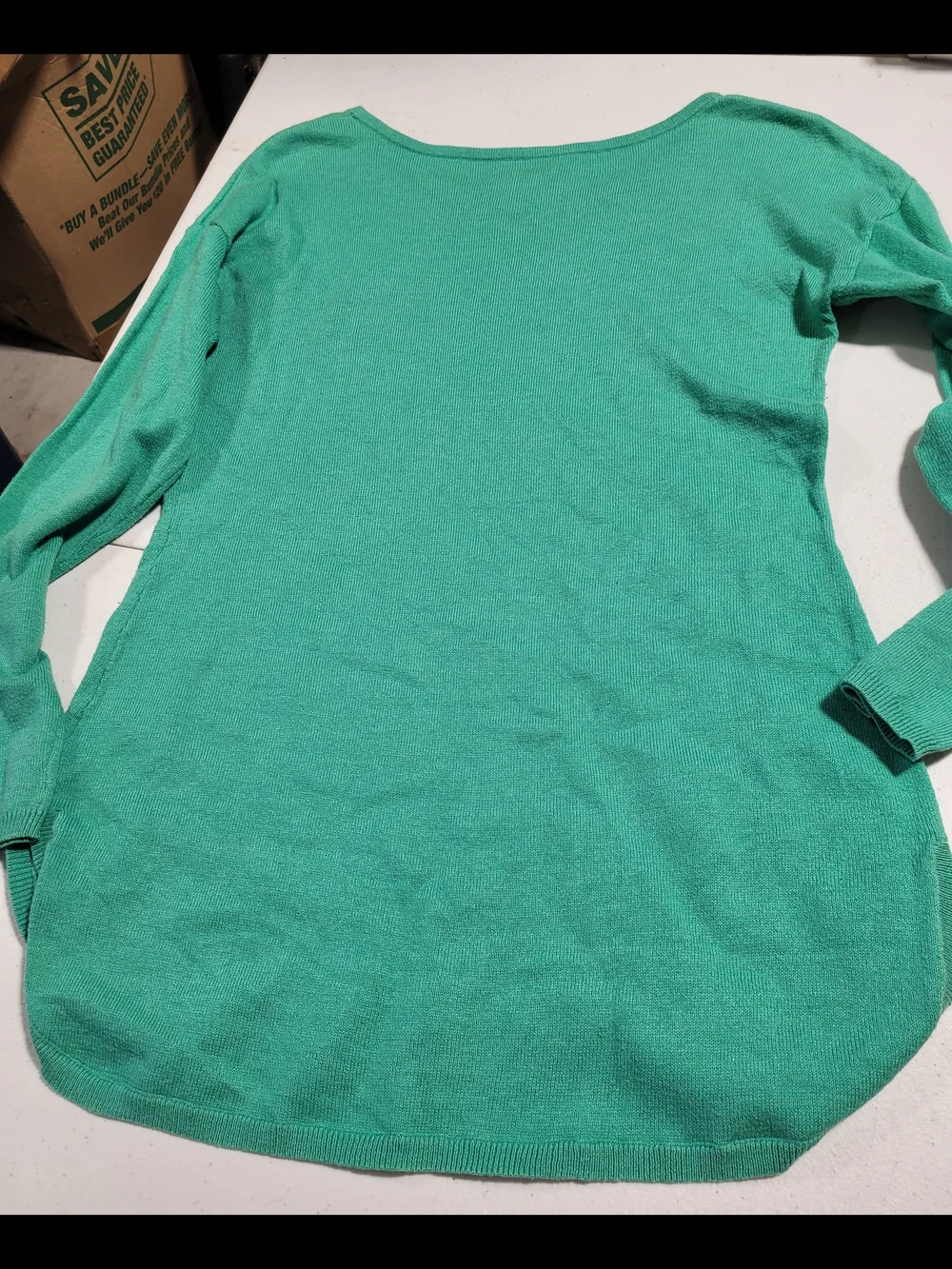 Old Navy Women's Emerald Green Lightweight Sweater